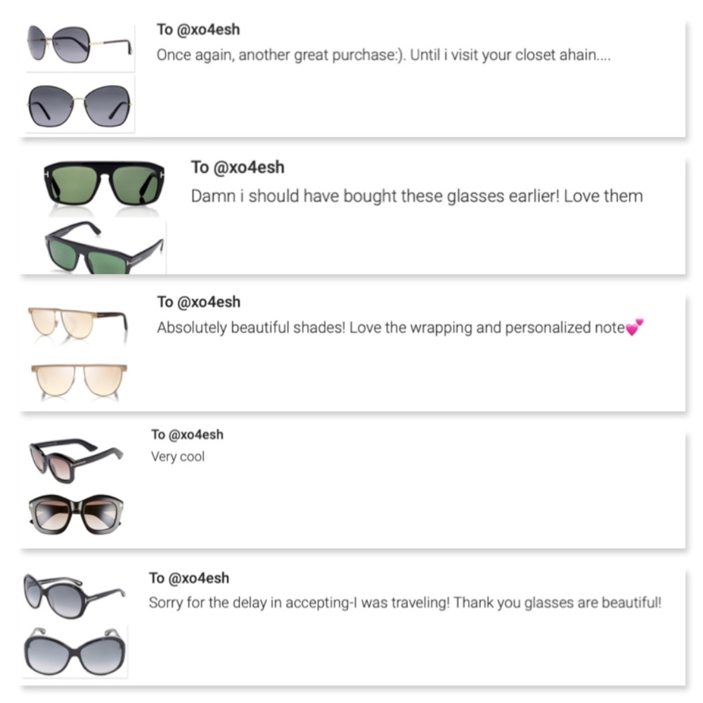 New Tom Ford Lara-02 Havana Square Sunglasses - Picture 11 of 16